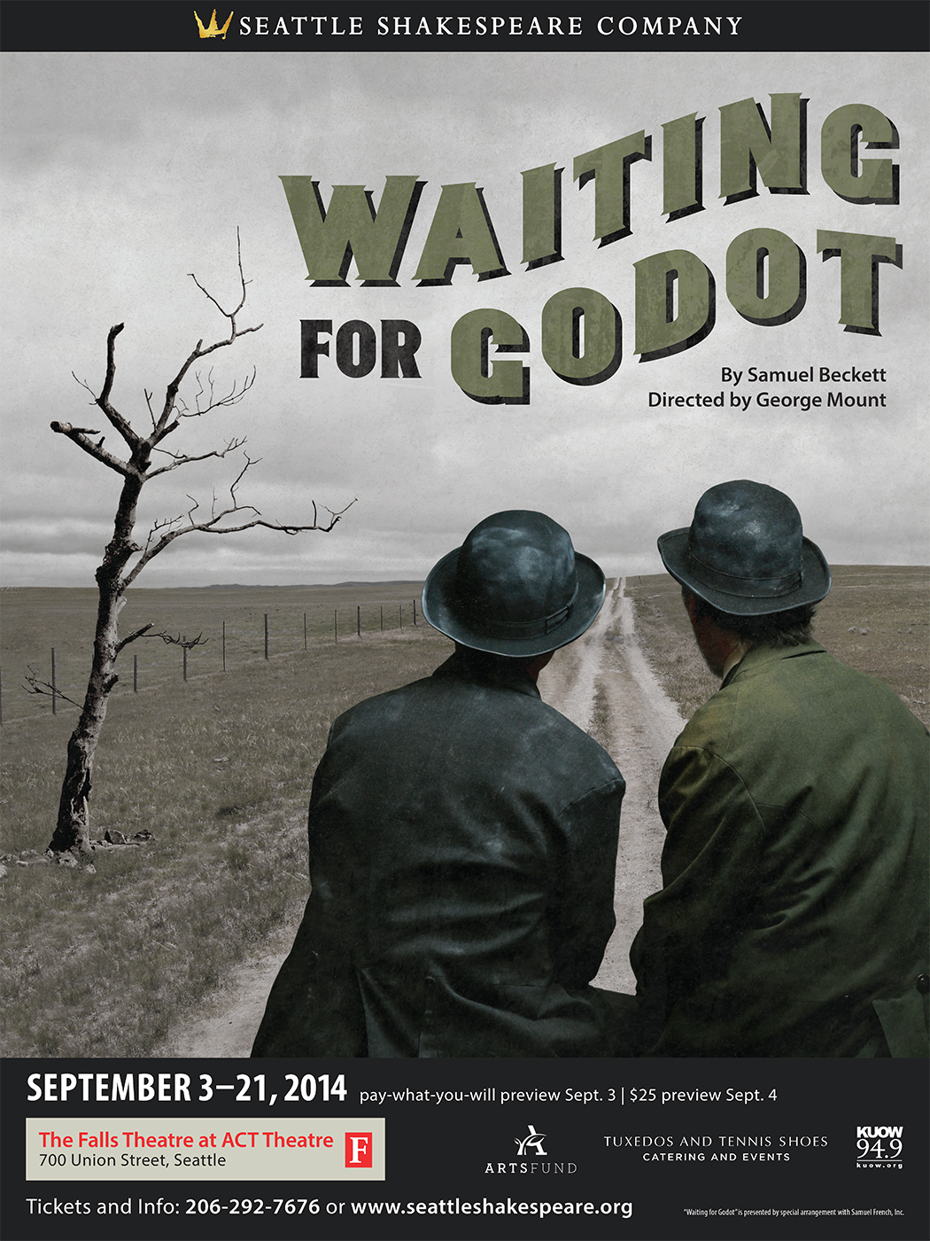 Waiting For Godot 2014 Seattle Shakespeare Company